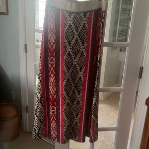 Anthropologie - Vanessa Virginia maxi skirt Size Large